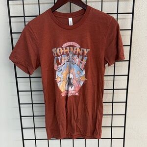Bella Canvas Johnny Cash Graphic Tee - Rust